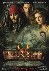 Plakat Filmu Piraci z Karaibów: Skrzynia umarlaka (2006)